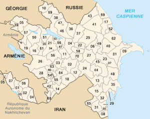 Districts de l'Azerbaïdjan