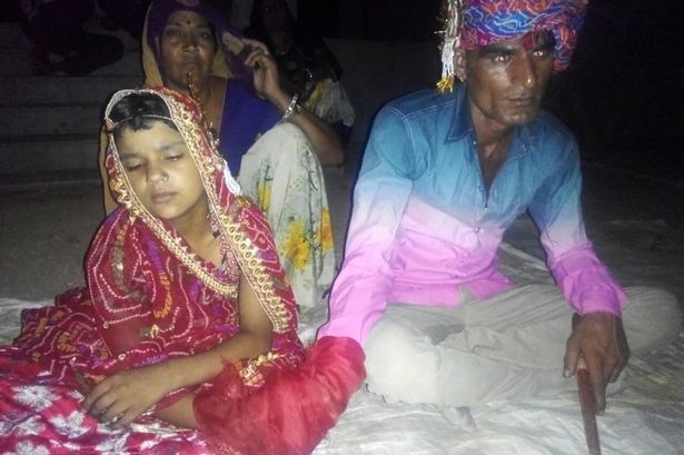 Le mariage d'une fillette de 6 ans, au Rajasthan