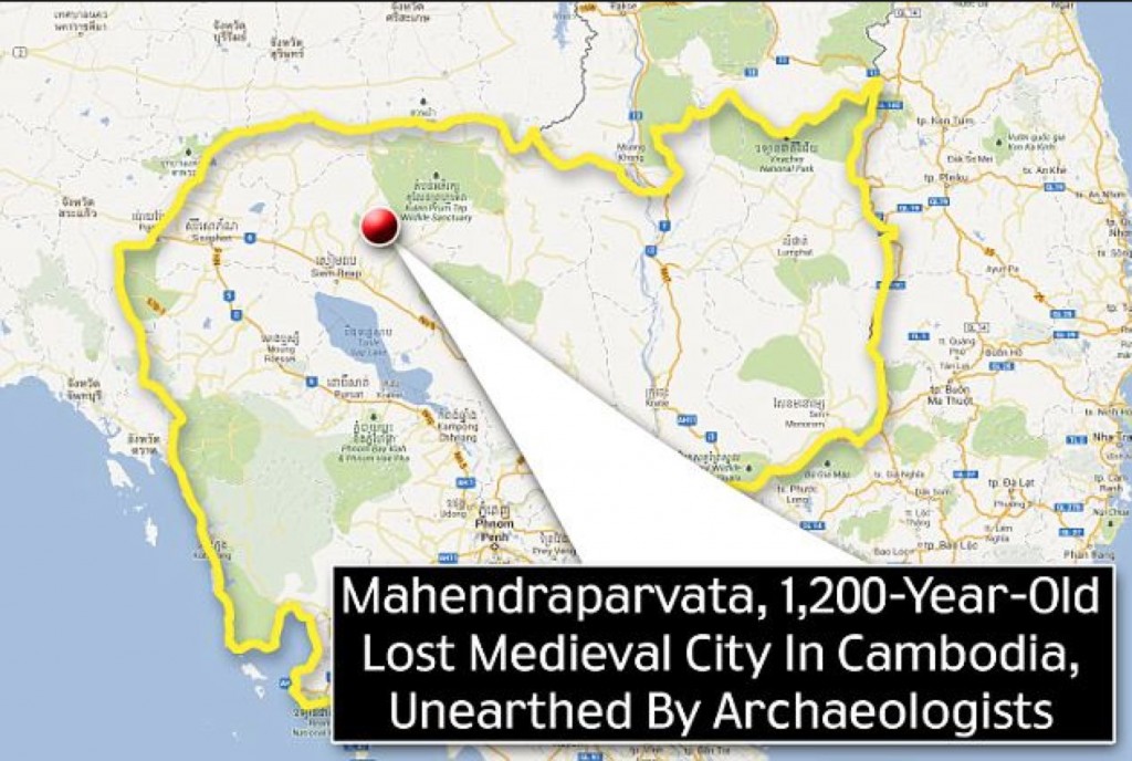 Situation de Mahendraparvata