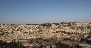 Vue générale de la Vieille ville d'Hébron.