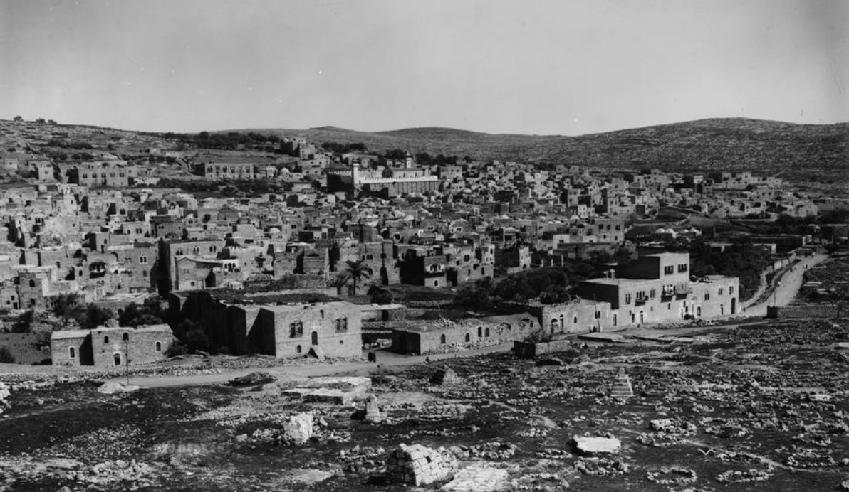 Vieille ville d’Hébron/Al-Khalil en 1898.