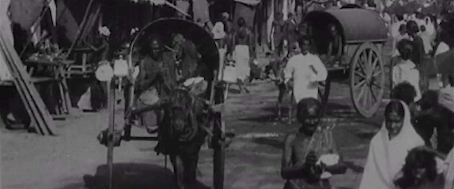 Bannière de l'Inde sur pellicule : 1899-1947