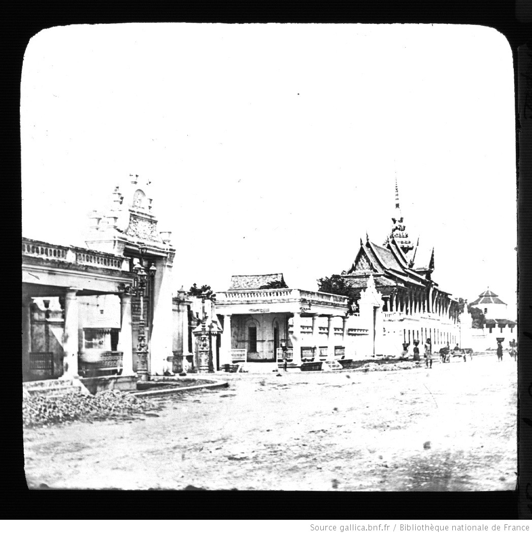 Palais du roi dans les années 1860-70.