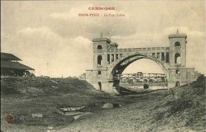 Le pont Fabre au début du XXe siècle.